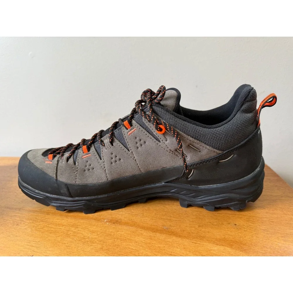 Salewa Men's Alp Trainer 2 GTX Leather Hiking Shoe 13 Bungee Cord Gray Black